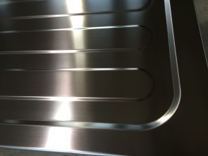 piani cucina inox